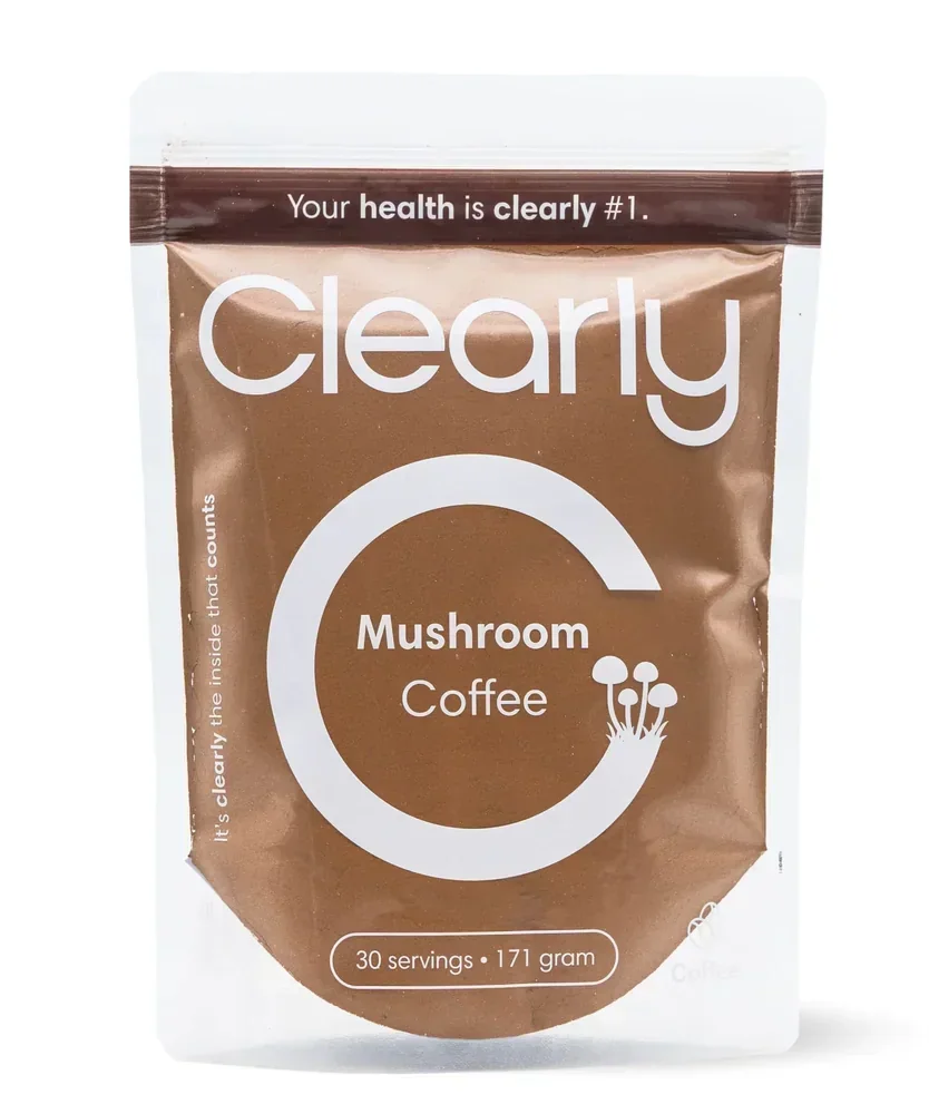 Packaging Clearly Mushroom Coffee