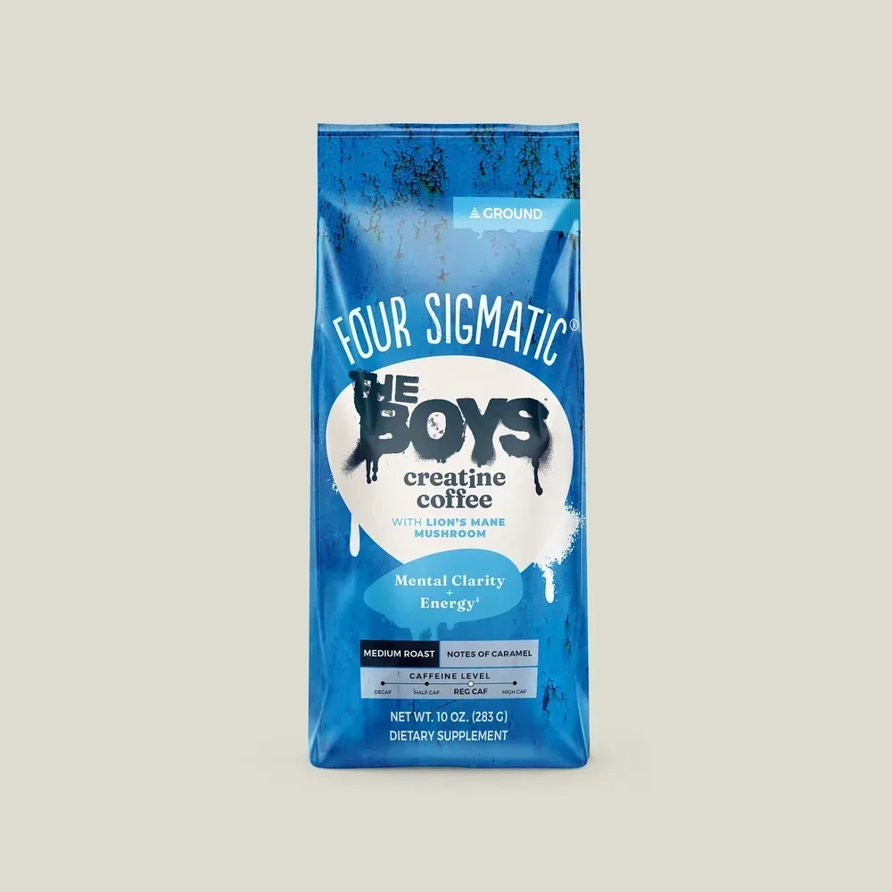 Packaging Four Sigmatic The Boys™ Creatine Coffee