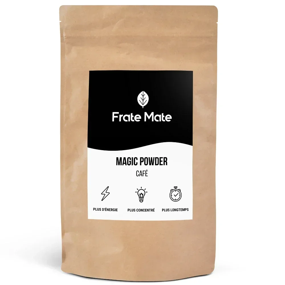 Packaging Fraté Maté Magic Powder Café