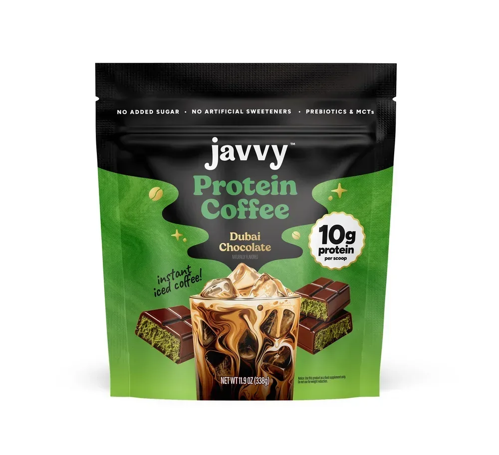 Packaging Javvy Protein Coffee