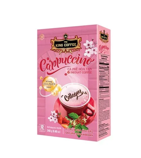 Packaging King Coffee Cappuccino Collagen
