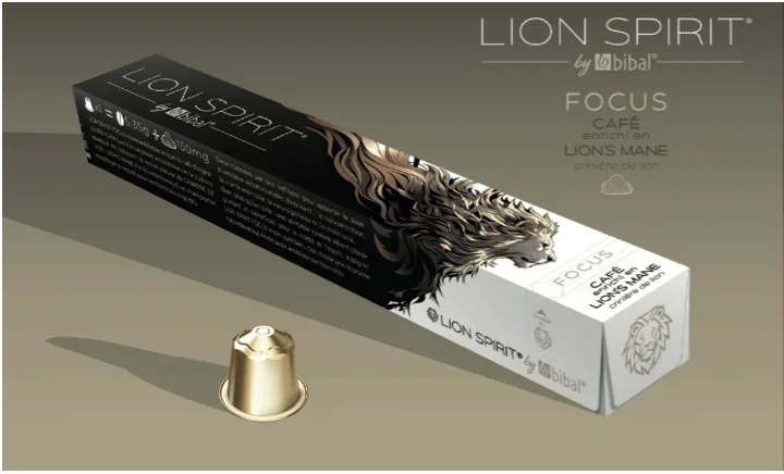Packaging Lion Spirit / Cafés Bibal Focus – Crinière de Lion