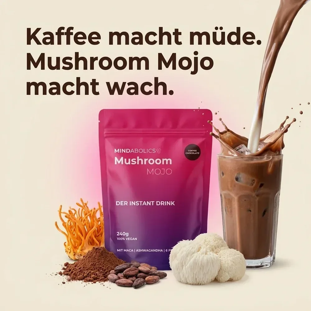 Packaging Mindabolics Mushroom Mojo