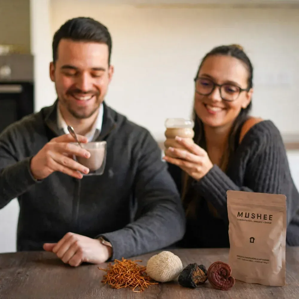 Packaging Mushee Super Adaptogener Kaffee
