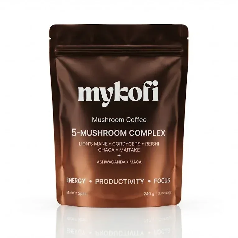 Packaging MYKOFI Café con Hongos Funcionales
