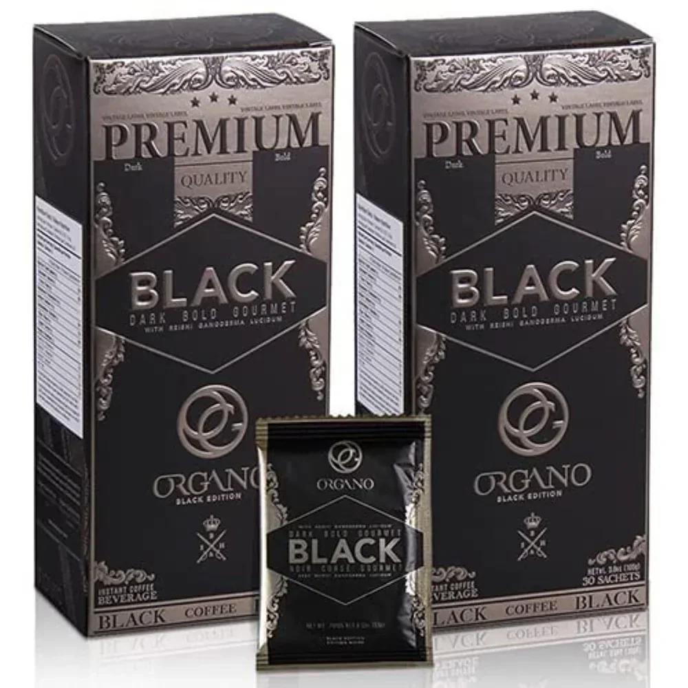 Packaging ORGANO Gourmet Black Coffee / Coffee range