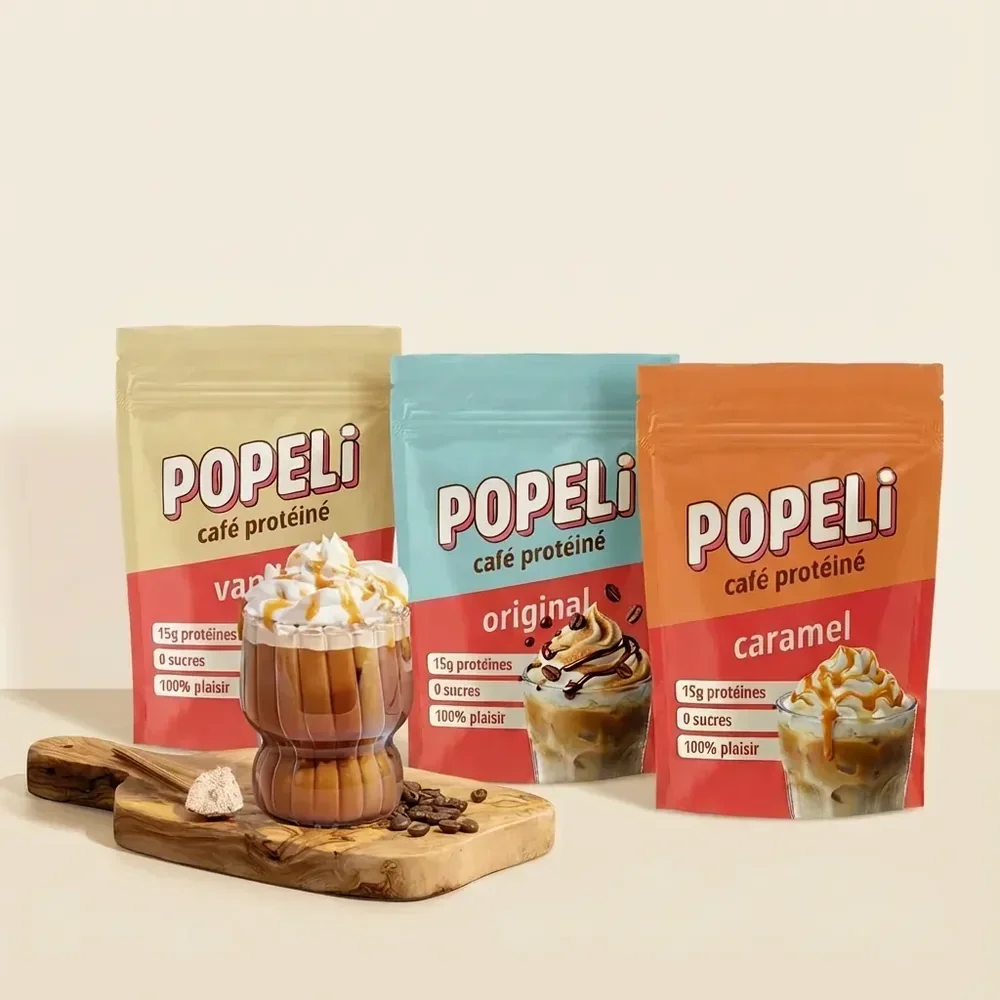 Packaging Popeli Super-Café Protéiné