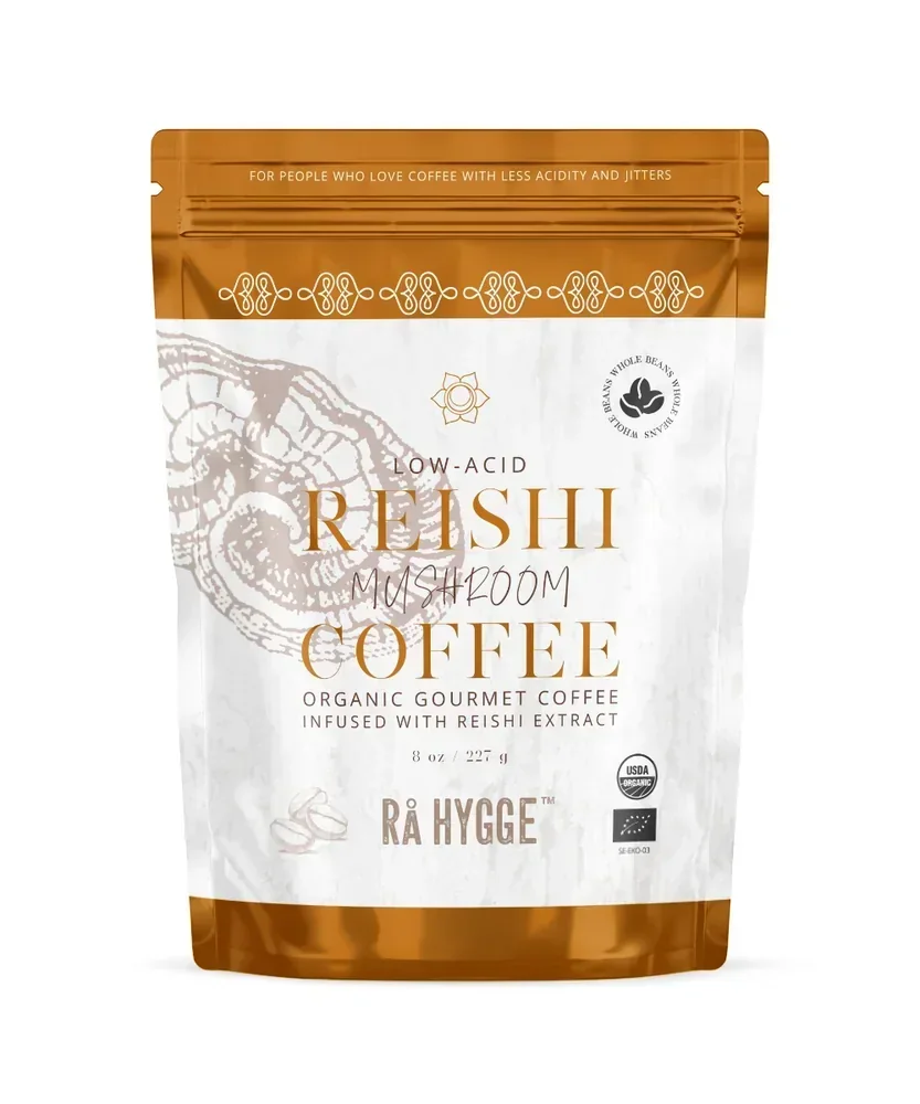 Packaging RåHygge Reishi Mushroom Coffee