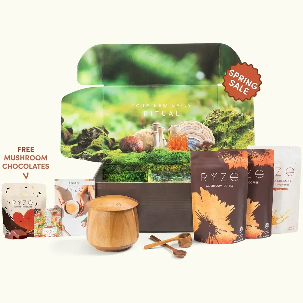 Packaging RYTUAL Café à base de hongos