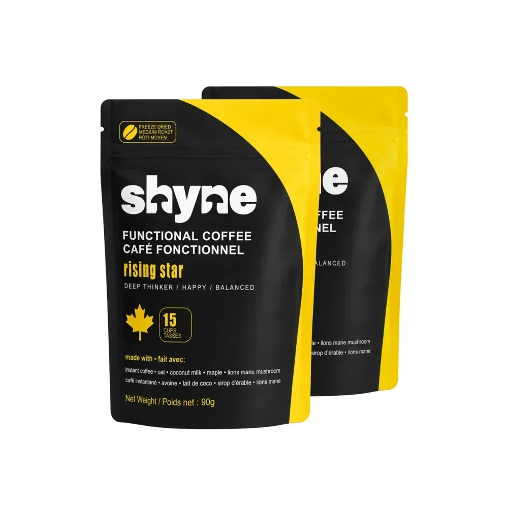 Packaging Shyne Lion's Mane Coffee / Rising Star
