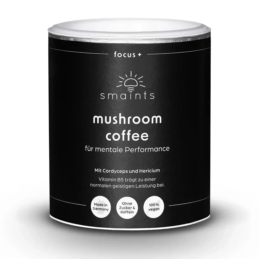 Packaging smaints Mushroom Coffee