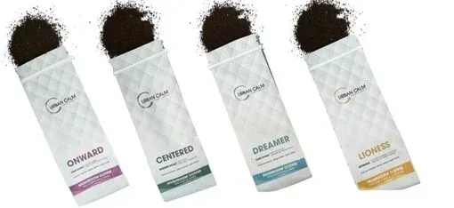 Packaging Urban Calm Coffee Dreamer / Onward / Centered / Lioness