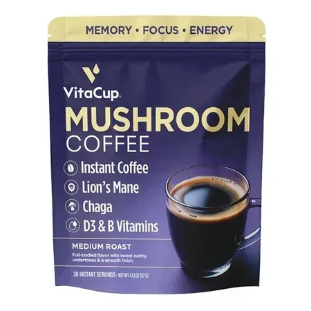 Packaging VitaCup Mushroom Focus Coffee