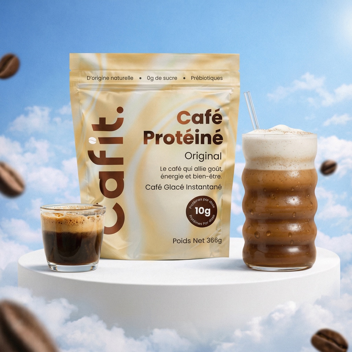 Boîte Cafit café protéiné